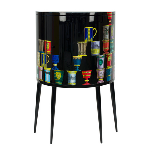 Fornasetti Consolle Bicchieri di Boemia colour/black - Milk Concept Boutique