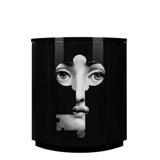 Fornasetti Corner cabinet Chiave black - Milk Concept Boutique