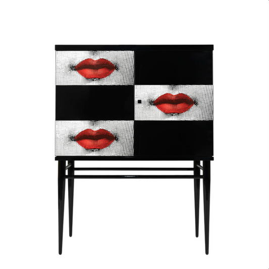 Fornasetti Raised small sideboard Kiss colour - Milk Concept Boutique