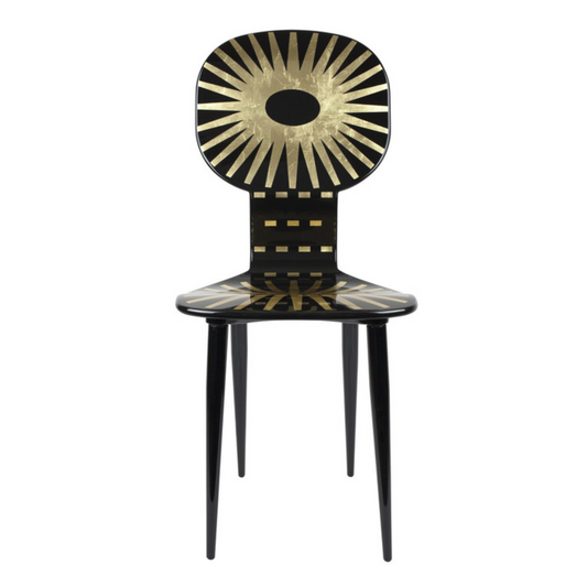 Fornasetti Chair Raggiera gold/black - Milk Concept Boutique