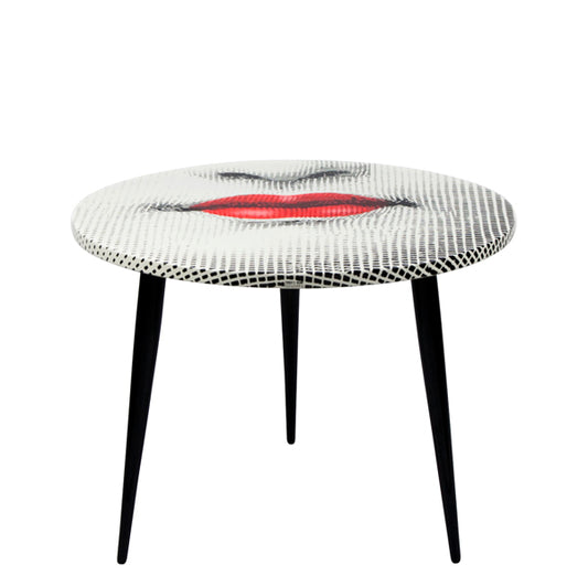 Fornasetti Coffee Table Top ø60 bocca - Milk Concept Boutique