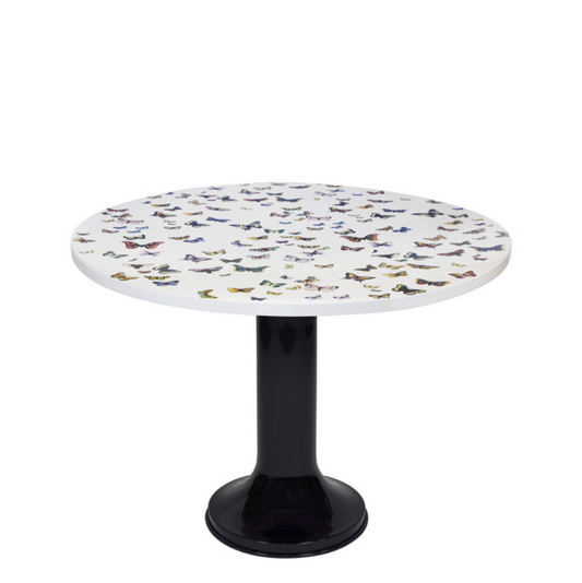 Fornasetti Dining table top ø100cm Farfalle colours - Milk Concept Boutique
