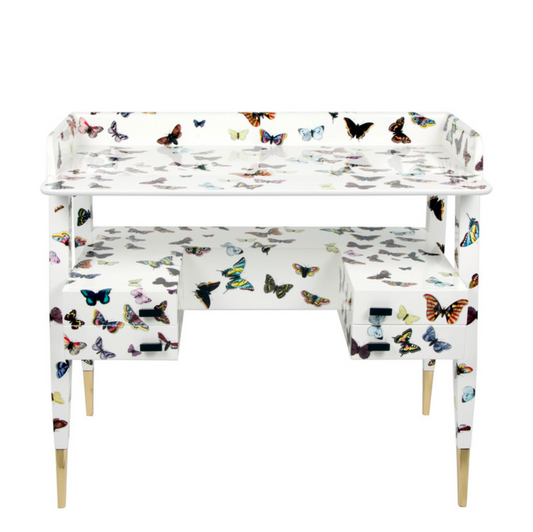 Fornasetti desk Farfalle colour white or black - Milk Concept Boutique