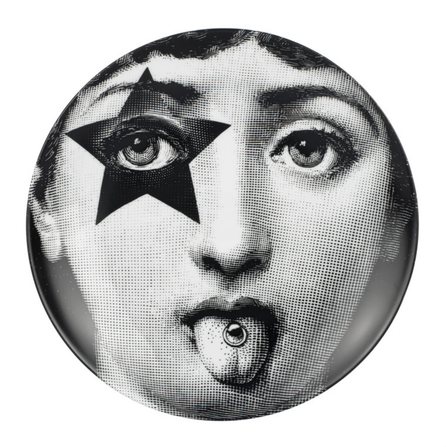 Fornasetti  Wall Plate T&V 381 - Milk Concept Boutique