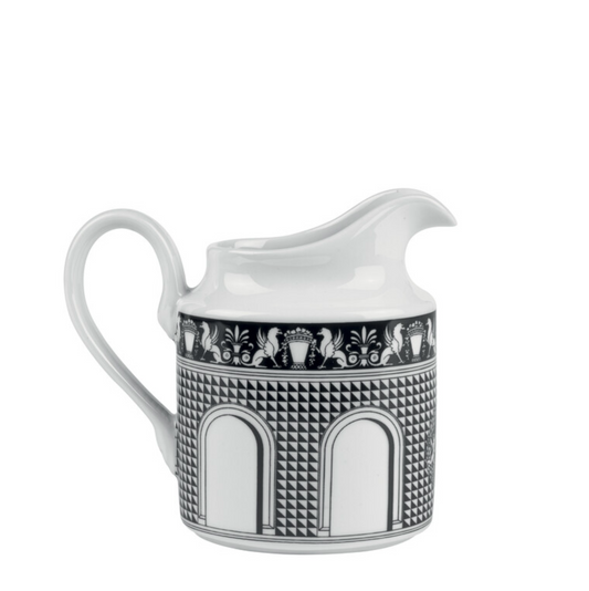 Fornasetti Milk Jug Facciata Quattrocentesca Black & White - Milk Concept Boutique