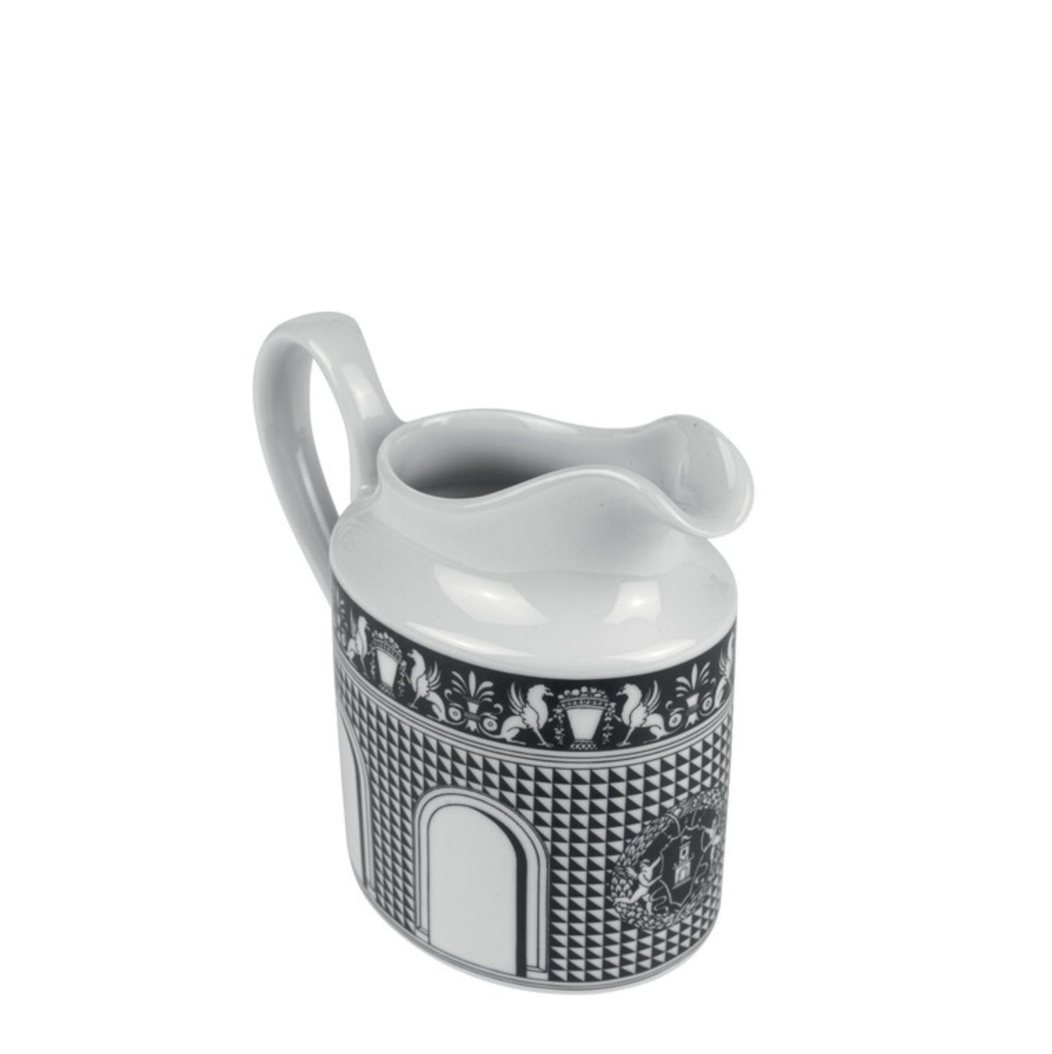 Fornasetti Milk Jug Facciata Quattrocentesca Black & White - Milk Concept Boutique