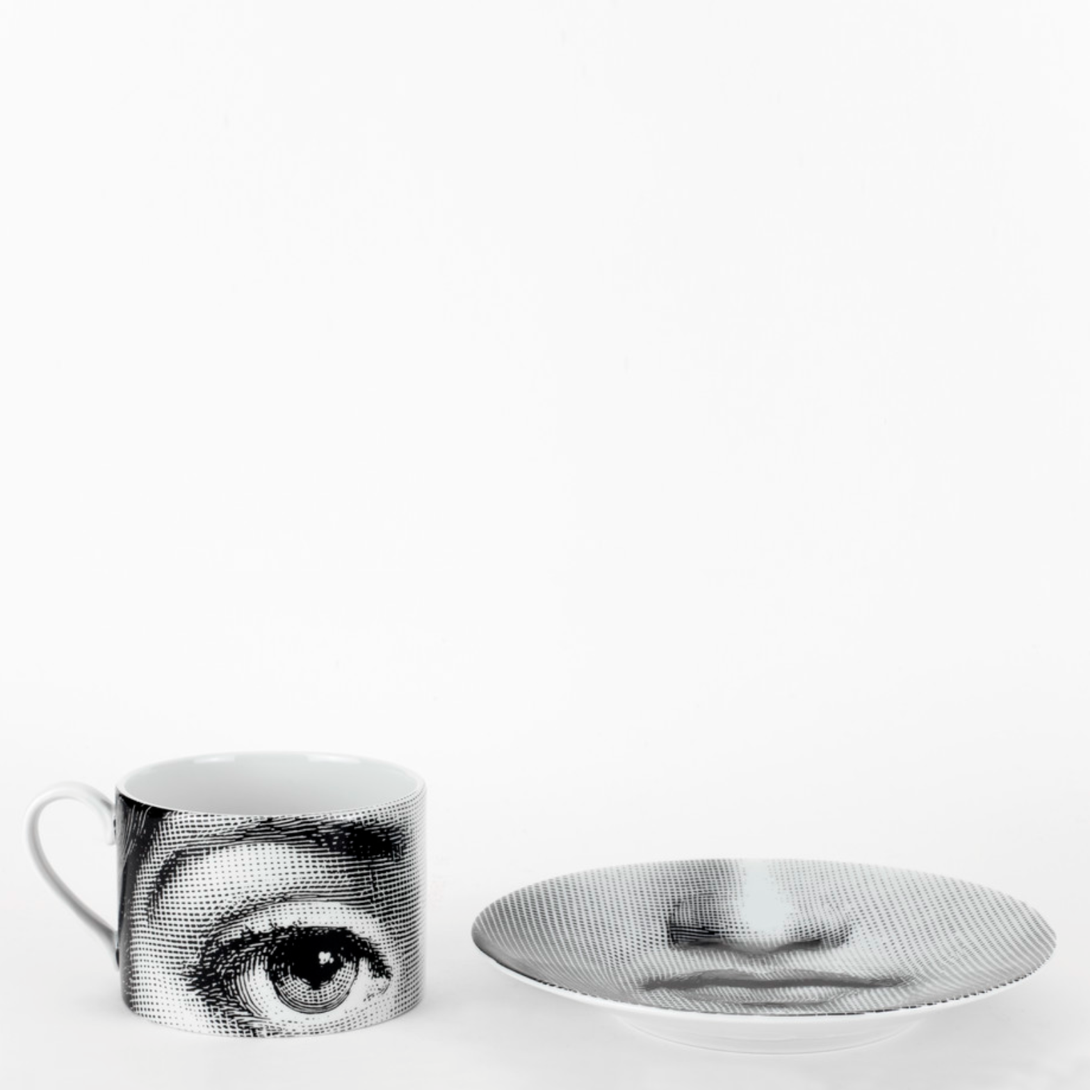 Fornasetti Tea Cup Tema e Variazioni nr 1 black & white - Milk Concept Boutique