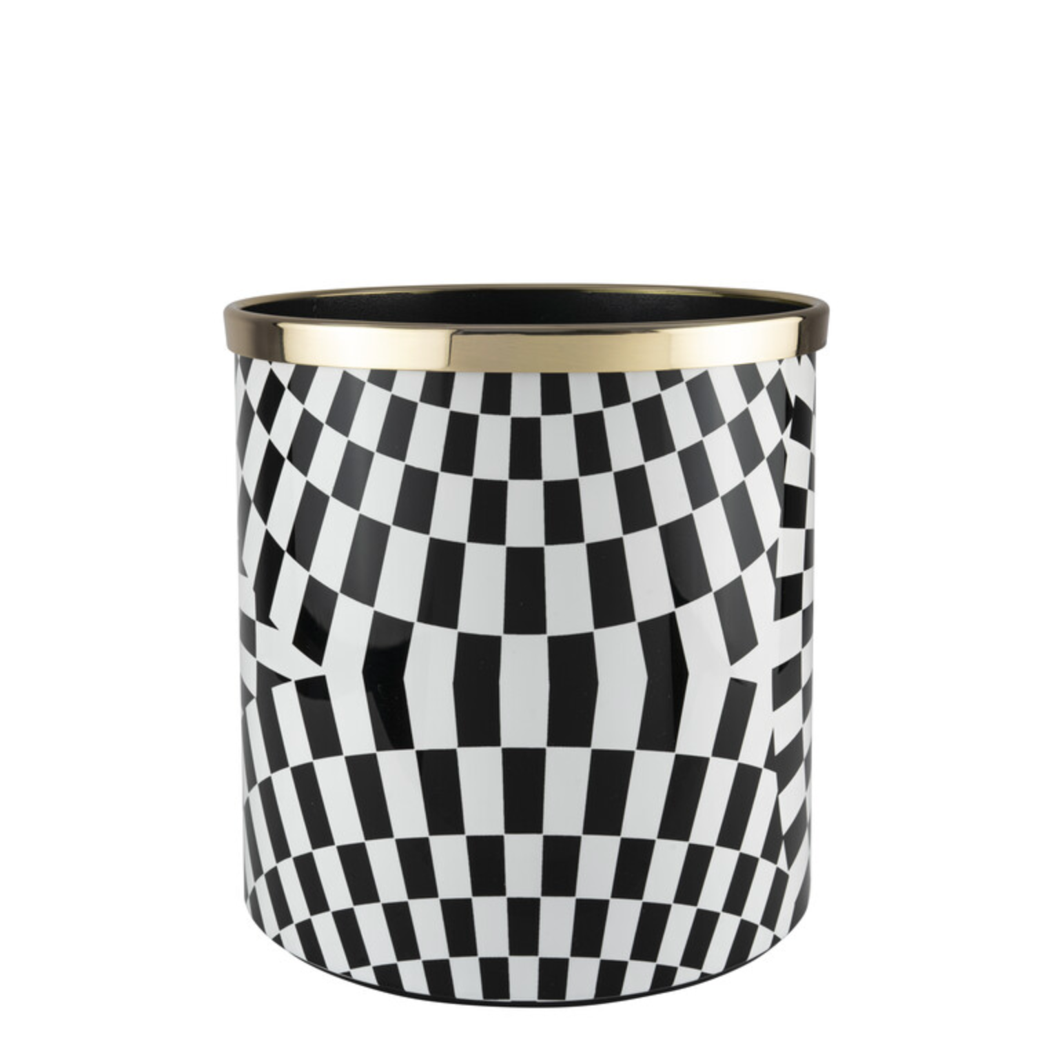 Fornasetti Paper Basket Solecentrismo Black & White - Milk Concept Boutique