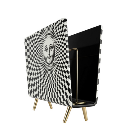 Magazine rack Solecentrismo Black & White - Milk Concept Boutique