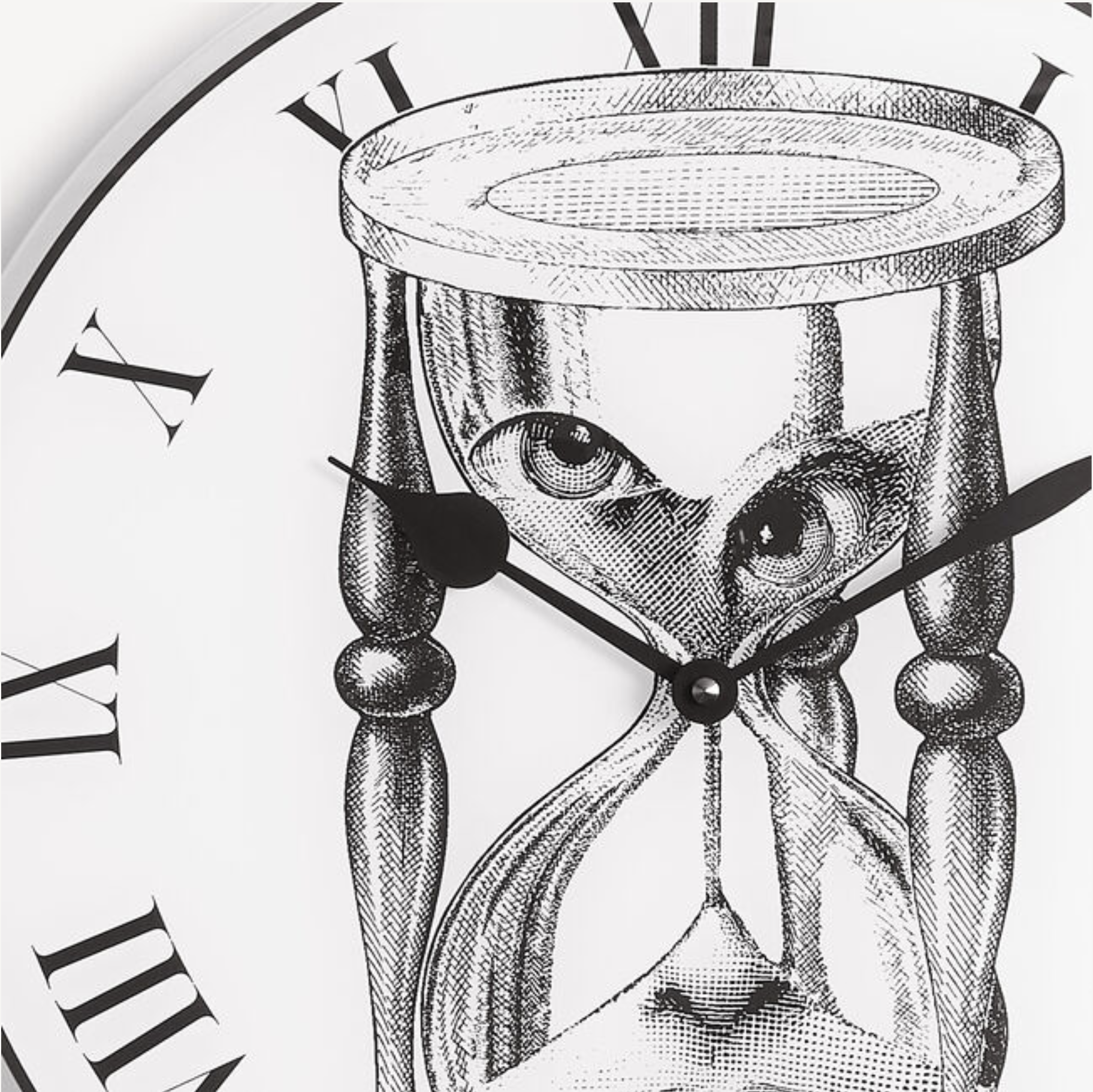 Fornasetti wall clock Tema e Variazioni n°184 - Milk Concept Boutique