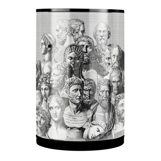 Fornasetti Tall Consolle Teste Antiche Black&White - Milk Concept Boutique