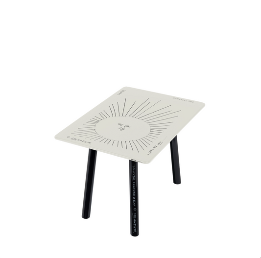 Fornasetti Table 40x60cm Solitario White or Black - Milk Concept Boutique