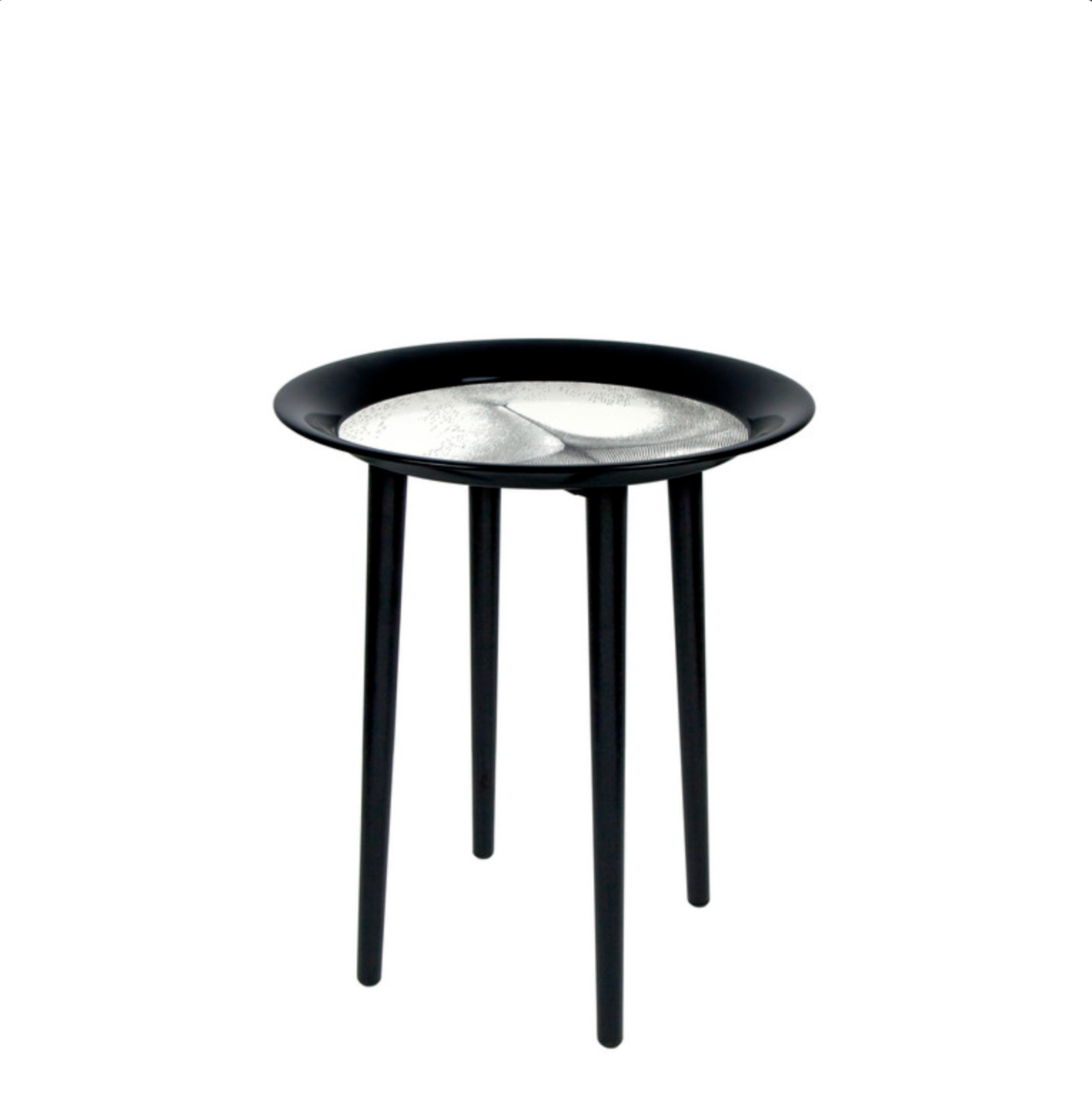 Fornasetti Tray ø40 Re Sole gold / black - Milk Concept Boutique