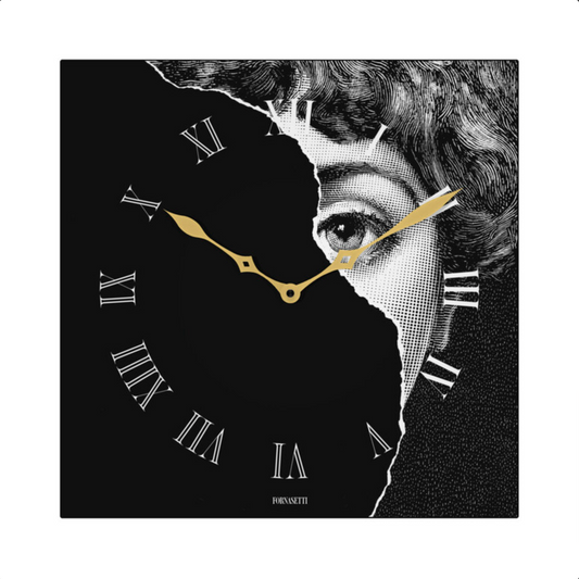 Fornasetti wall clock Tema e Variazioni n°145 - Milk Concept Boutique