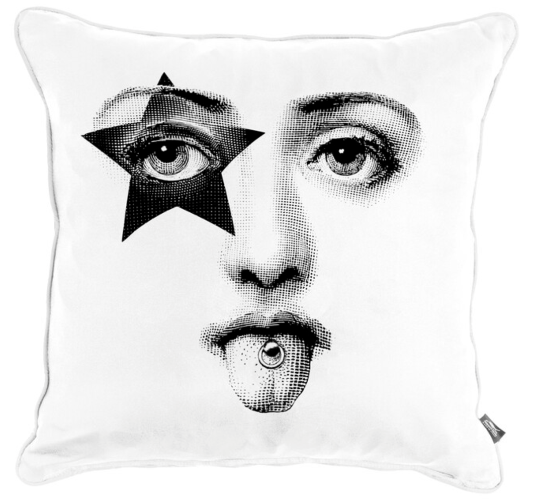 Fornasetti Cushion 40x40cm Tema e Variazioni nr. 381 - Milk Concept Boutique