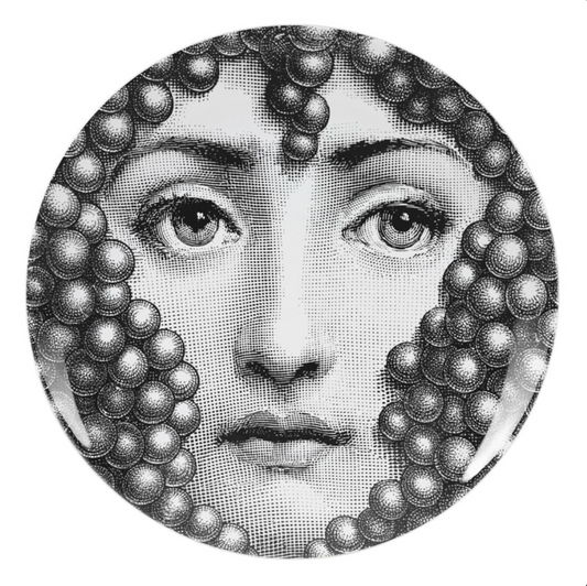 Fornasetti  Wall Plate T&V 111 - Milk Concept Boutique