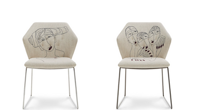 New York Chair Volti by Marras, Design by Sergio Bicego - Milk Concept Boutique