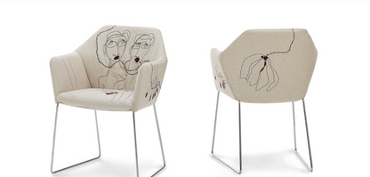 New York Chair Volti by Marras, Design by Sergio Bicego - Milk Concept Boutique