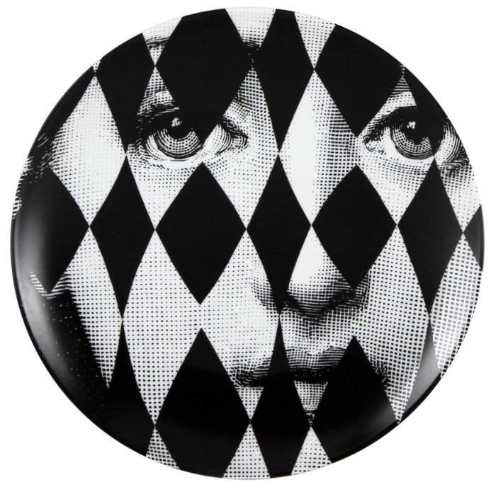 Fornasetti Wall Plate T&V 368 - Milk Concept Boutique