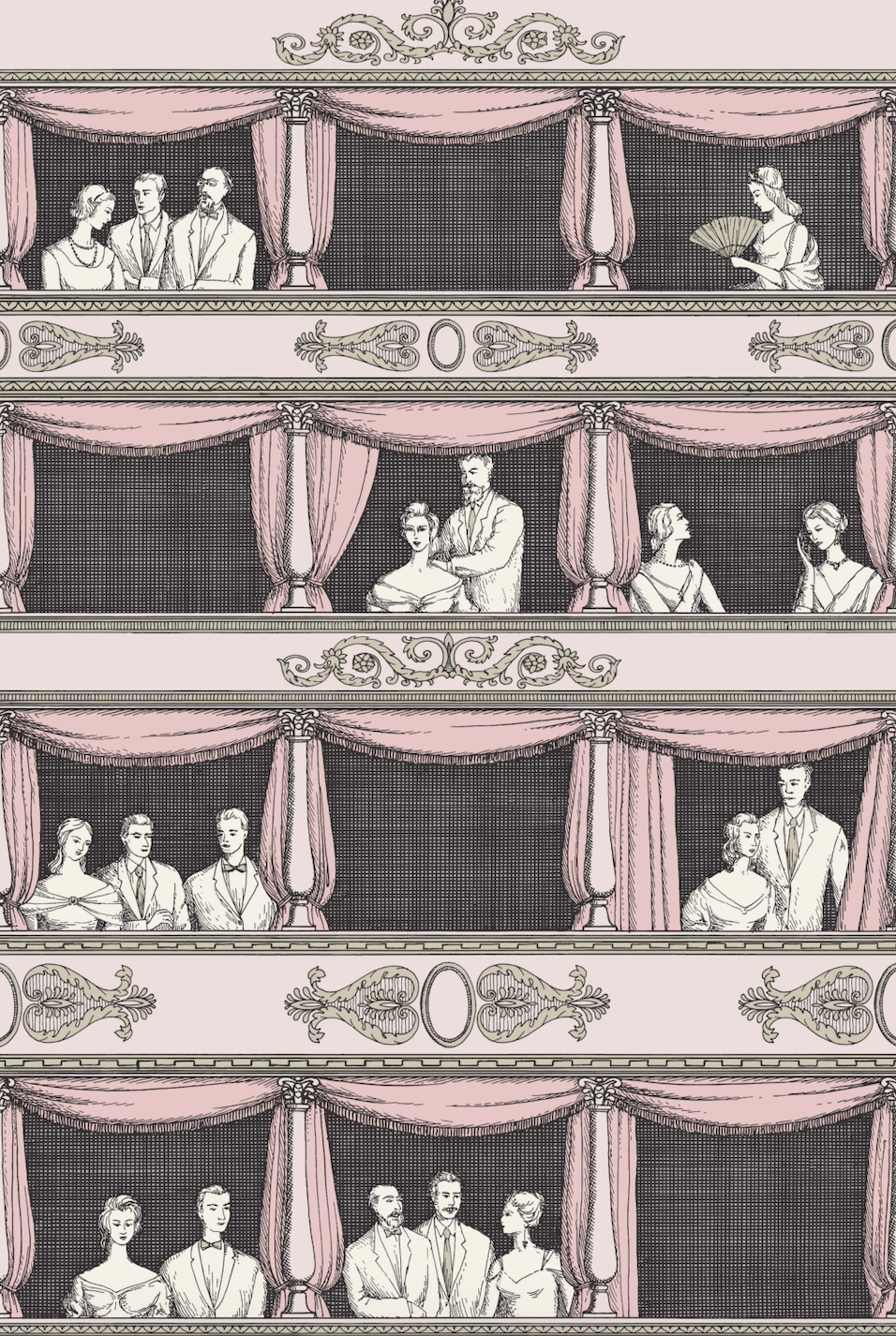 TEATRO Wallpaper sample - Milk Concept Boutique