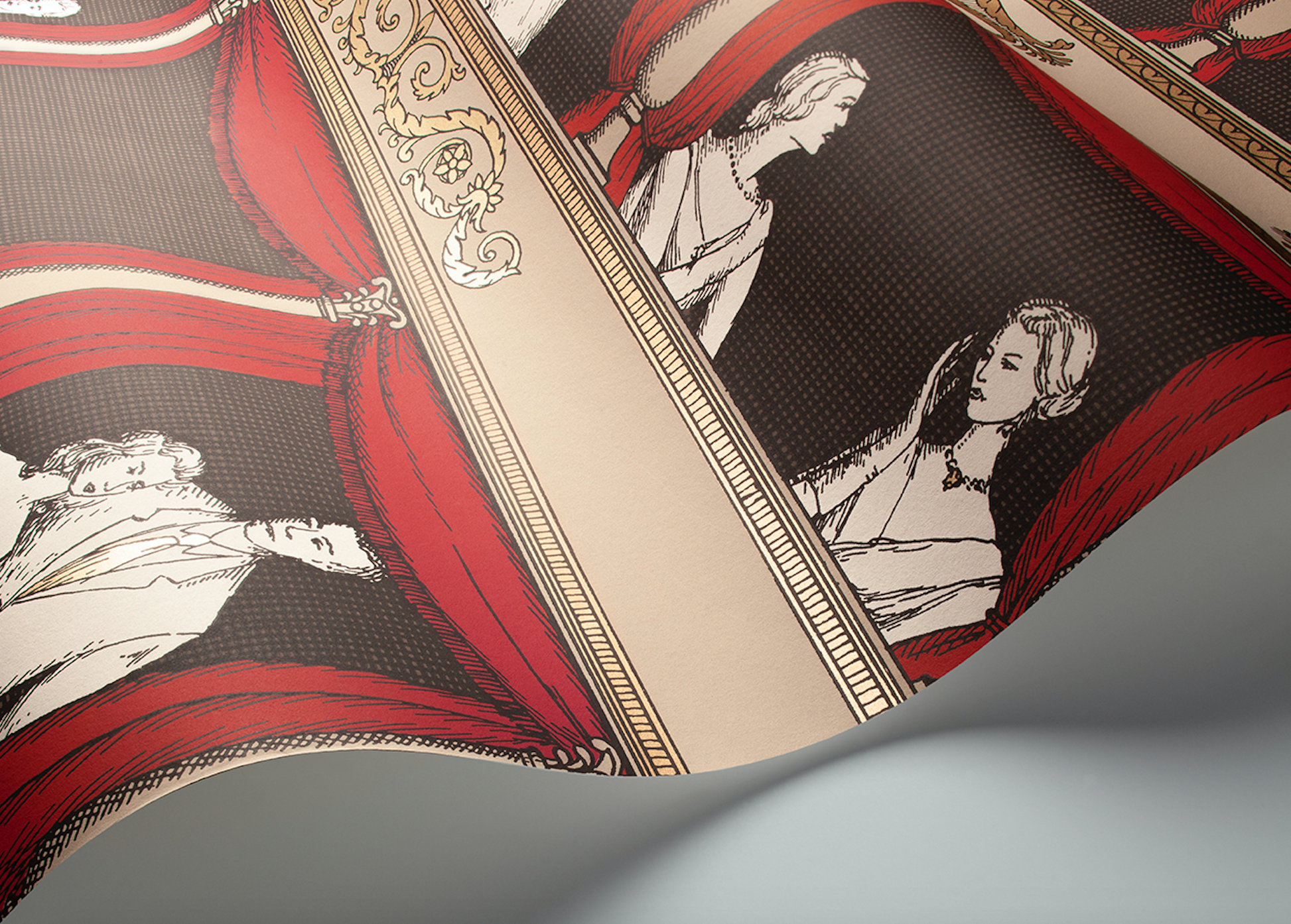 TEATRO Wallpaper sample - Milk Concept Boutique