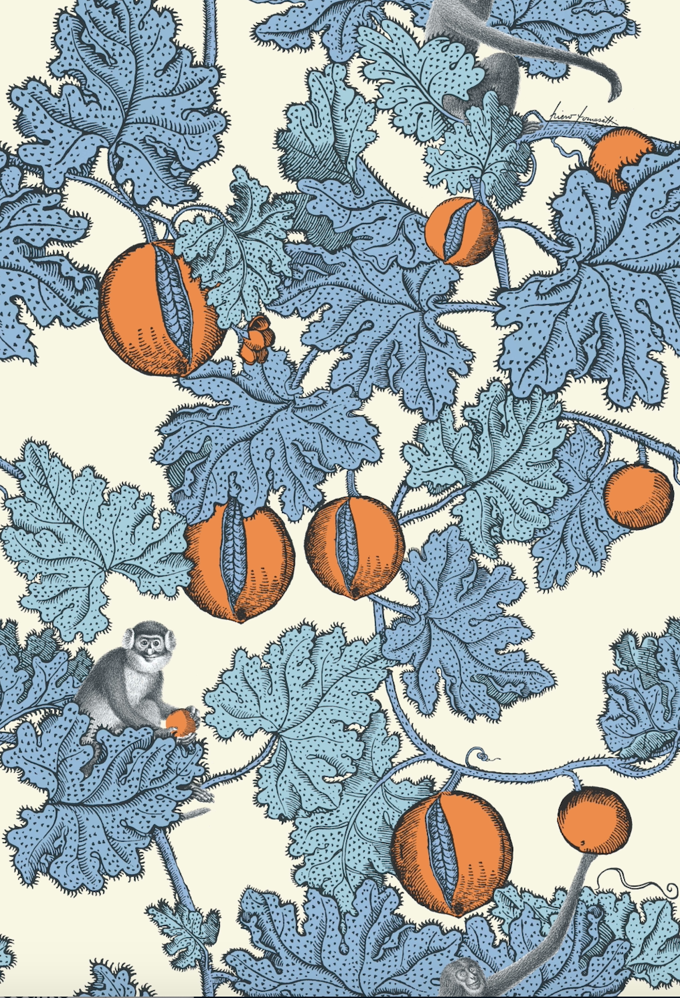 FRUTTO PROIBITO Wallpaper sample - Milk Concept Boutique