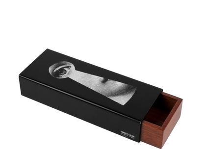 Fornasetti Box 200 - Serratura on Black - Milk Concept Boutique