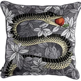 Fornasetti Silk cushion Peccato Originale 45x45cm - Milk Concept Boutique