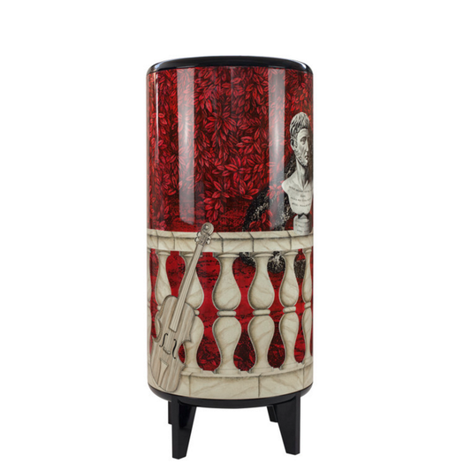 Fornasetti Cilindro cabinet Don Giovanni colour - Milk Concept Boutique