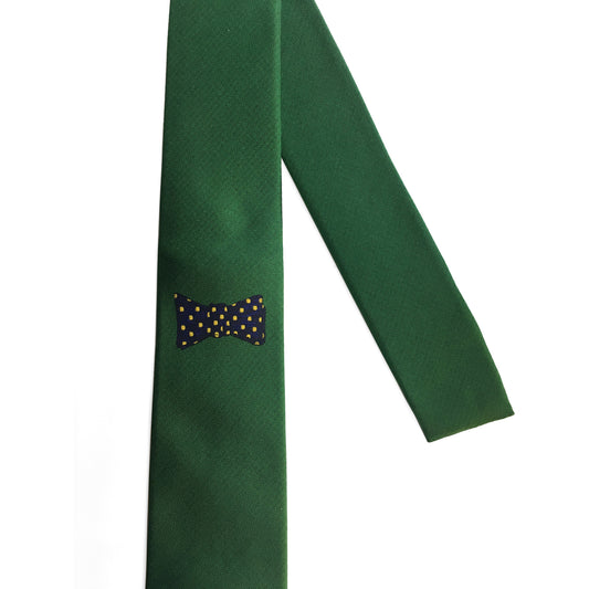 Fornasetti Silk tie 'bowtie', Green - Milk Concept Boutique