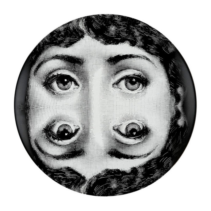 Fornasetti Wall Plate T&V 20 - Milk Concept Boutique