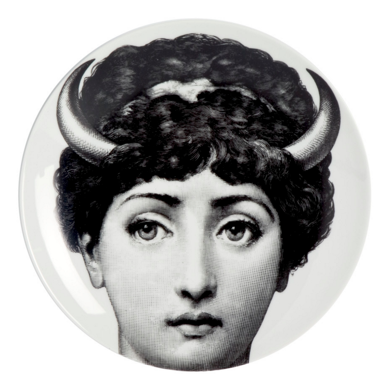 Fornasetti Wall Plate T&V 263 - Milk Concept Boutique