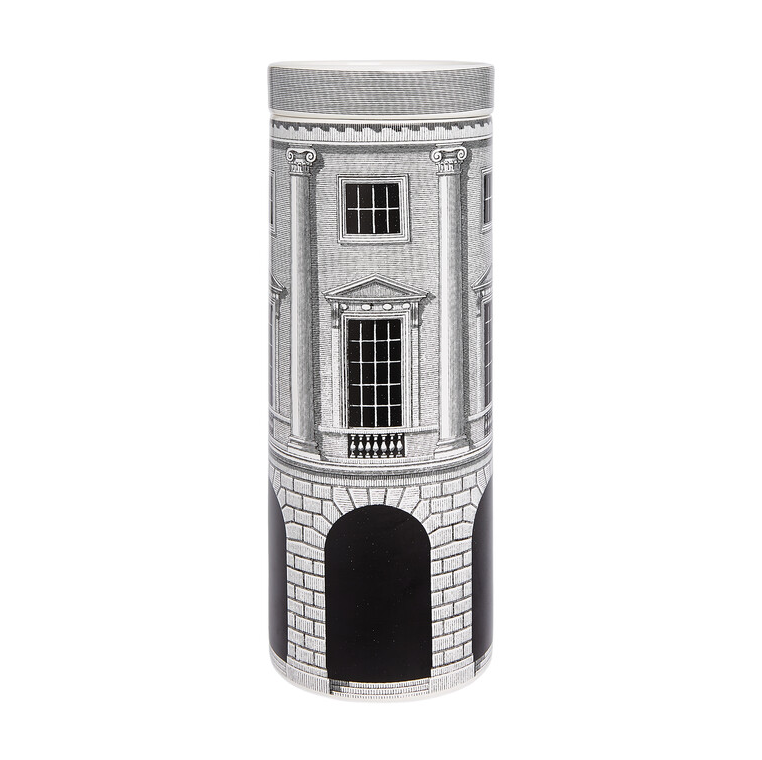 Fornasetti NEL MENTRE tall scented candle - Décor Architettura - Fragrance Immaginazione - Milk Concept Boutique