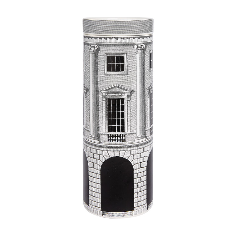 Fornasetti NEL MENTRE tall scented candle - Décor Architettura - Fragrance Immaginazione - Milk Concept Boutique