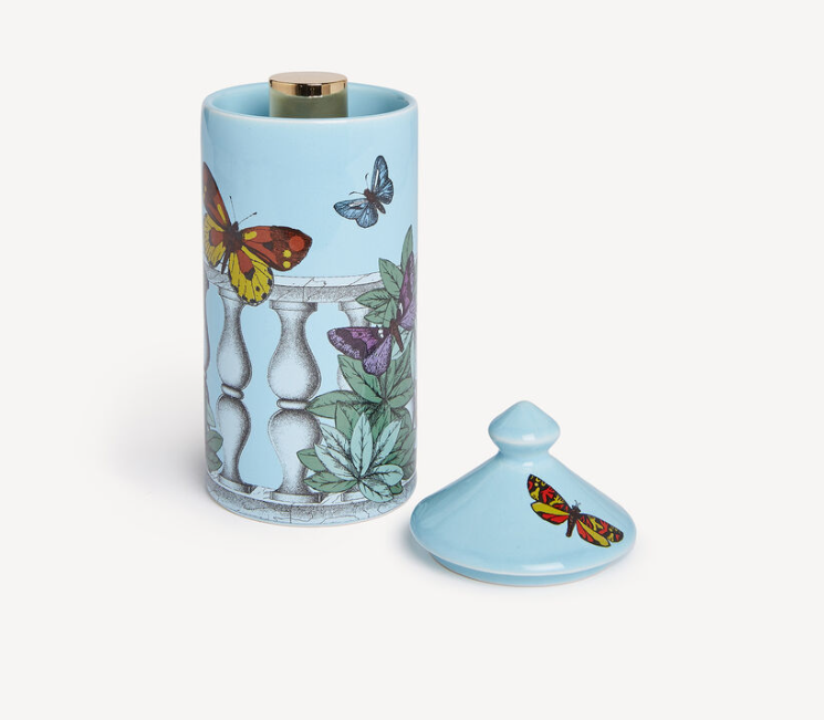 Fornasetti TALVOLTA Room spray - Décor Farfalle e balaustra - Fragrance Giardino Segreto - Milk Concept Boutique