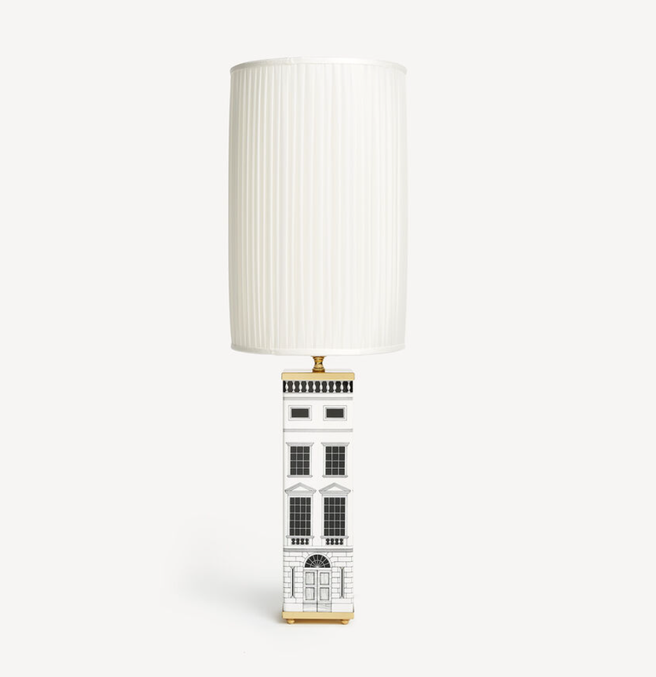 Fornasetti Silk pleated lampshade, white - Milk Concept Boutique