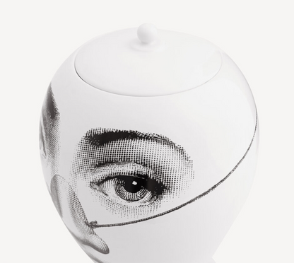 Fornasetti Vase Burlone black/white - Milk Concept Boutique