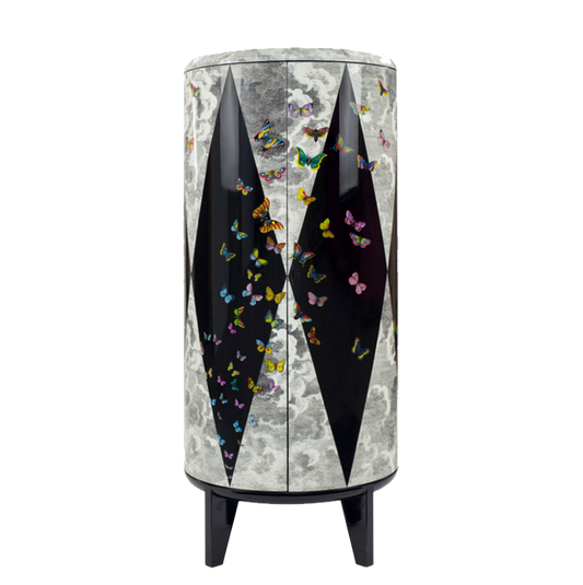 Fornasetti Cilindro cabinet Volo Magico colour - Milk Concept Boutique