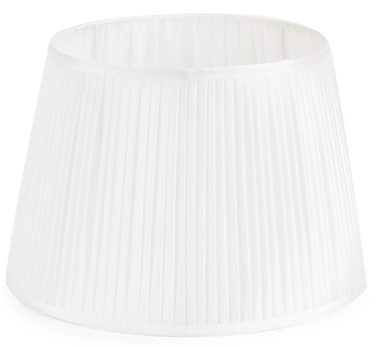 Fornasetti Conical pleated lampshade white - Milk Concept Boutique