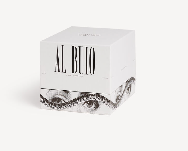 Fornasetti AL BUIO Scented candle - Décor Peccato Originale - Fragrance Frutto Proibito - Milk Concept Boutique