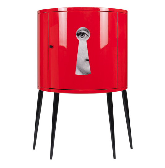 Fornasetti Consolle Serratura on red - Milk Concept Boutique