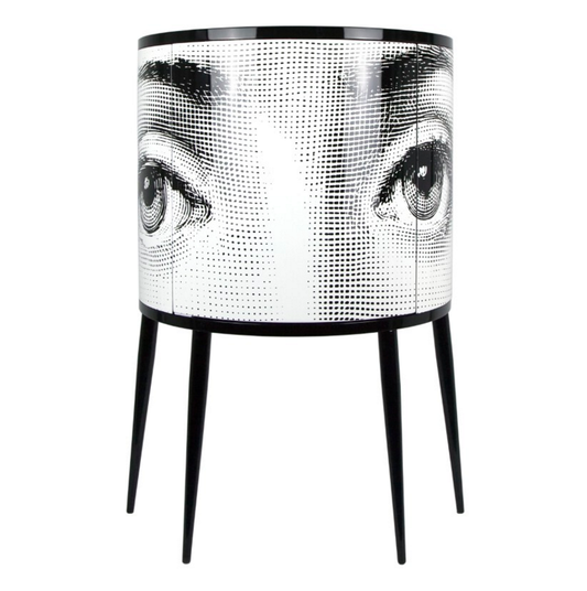 Fornasetti Consolle Occhi black/white - Milk Concept Boutique