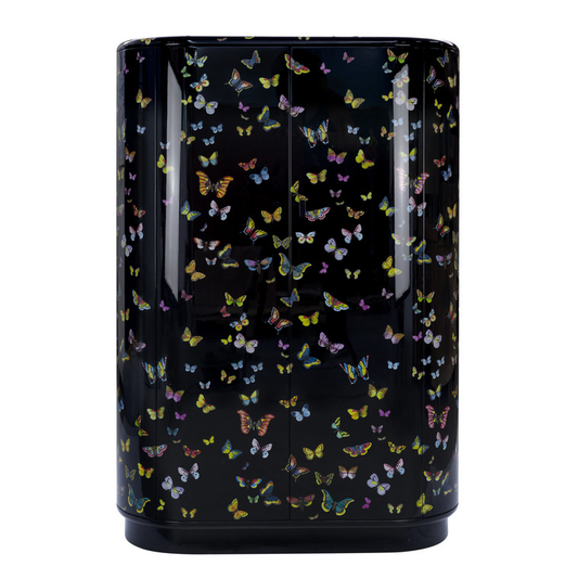 Fornasetti Curved cabinet Farfalle colour/black - Milk Concept Boutique