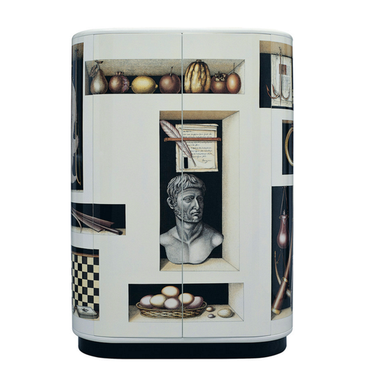 Fornasetti Curved cabinet Nicchie colour - Milk Concept Boutique