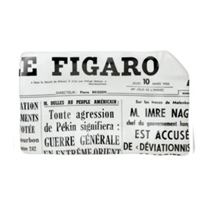 Fornasetti Large ashtray "Le Figaro" Newspaper - Milk Concept Boutique