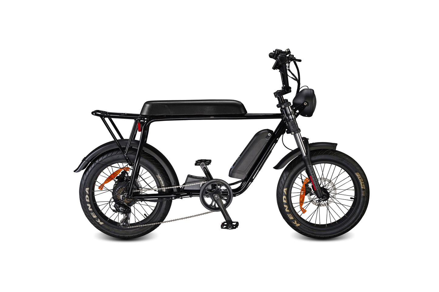 ROCKET eBike 88S High Torque motor, Front Mozo suspension - Black - Milk Concept Boutique