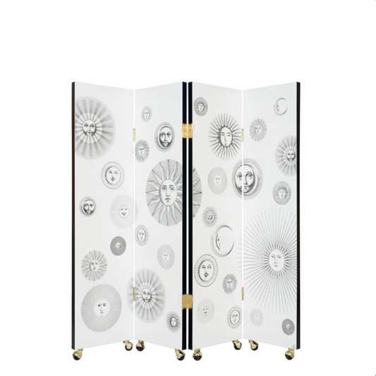 Fornasetti screen Soli e Lune (Black/White) - Milk Concept Boutique