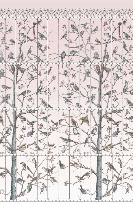 UCCELLI Wallpaper - Milk Concept Boutique