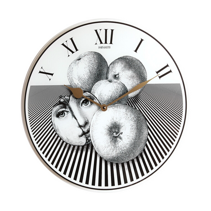 Fornasetti wall clock Tema e Variazioni n°390 - Milk Concept Boutique