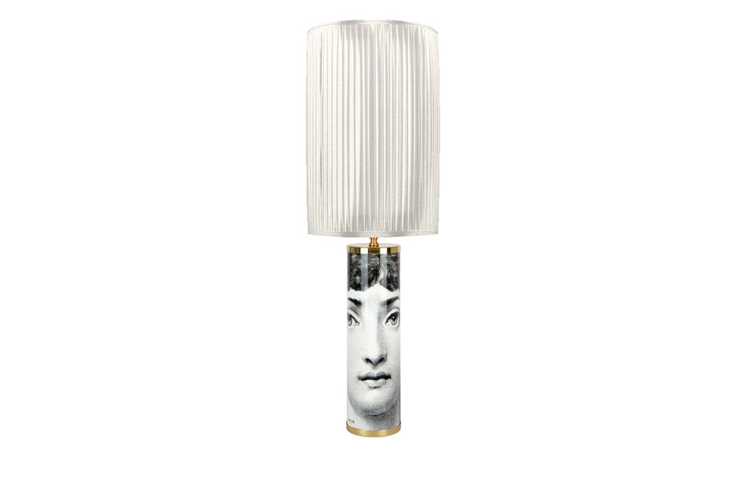 Fornasetti Silk pleated lampshade, white - Milk Concept Boutique